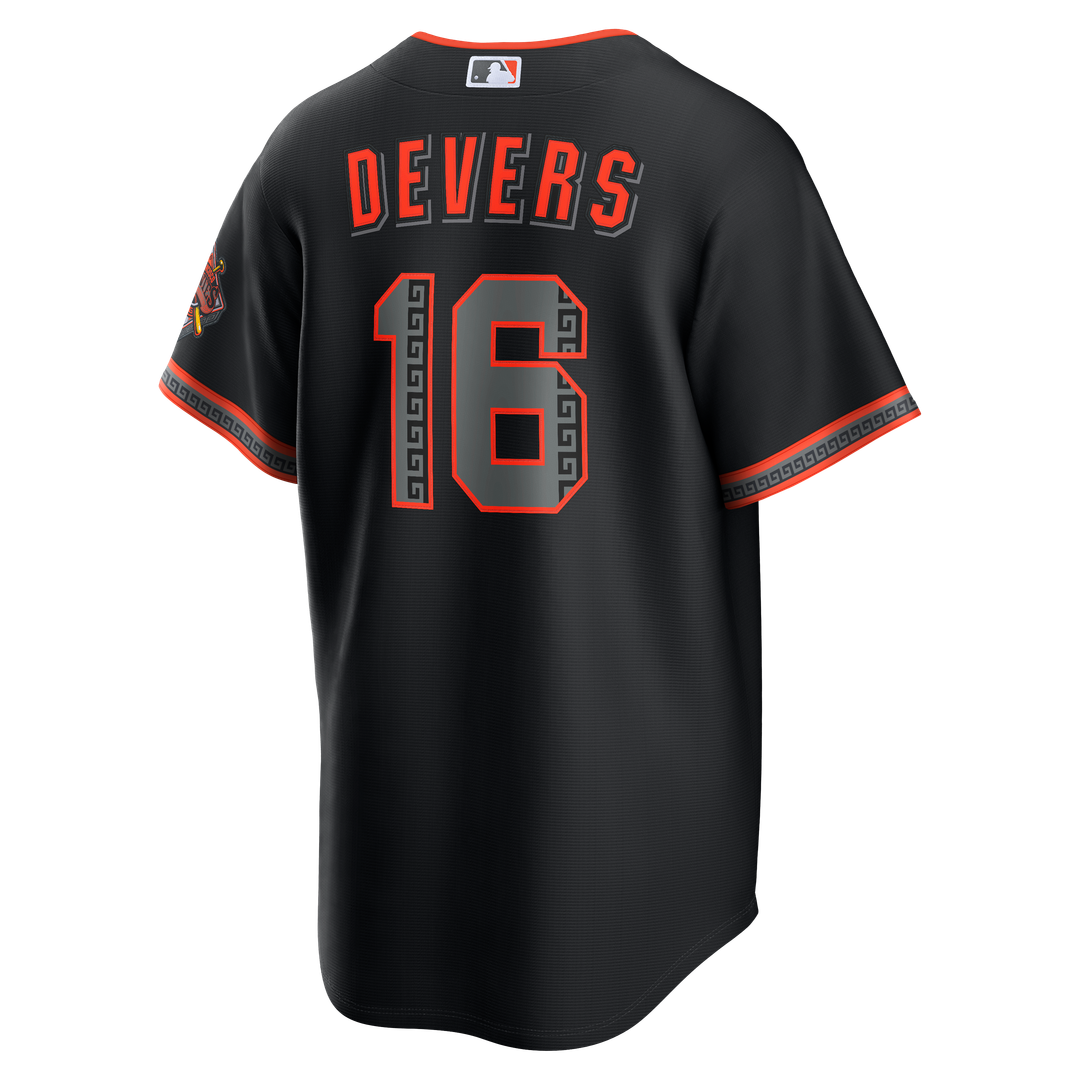 Rafael Devers San Francisco Giants Alternate Jersey - Black