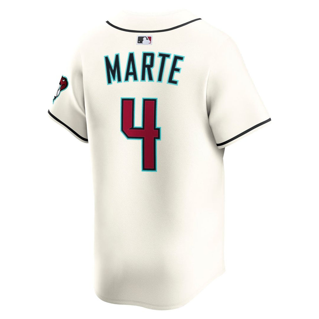 Ketel Marte Arizona Diamondbacks Home Jersey - Cream