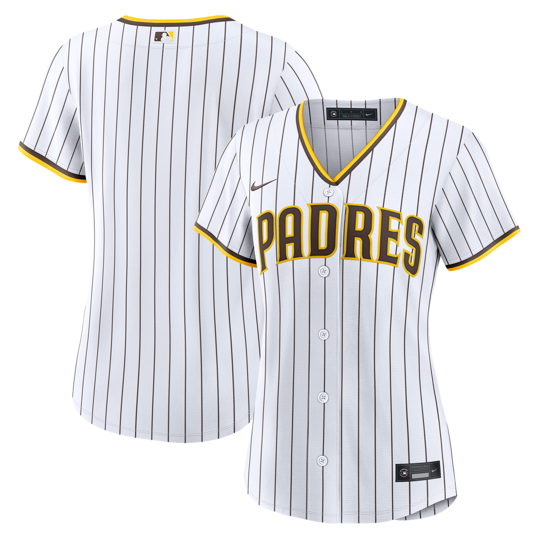San Diego Padres Women's Home Jersey - White