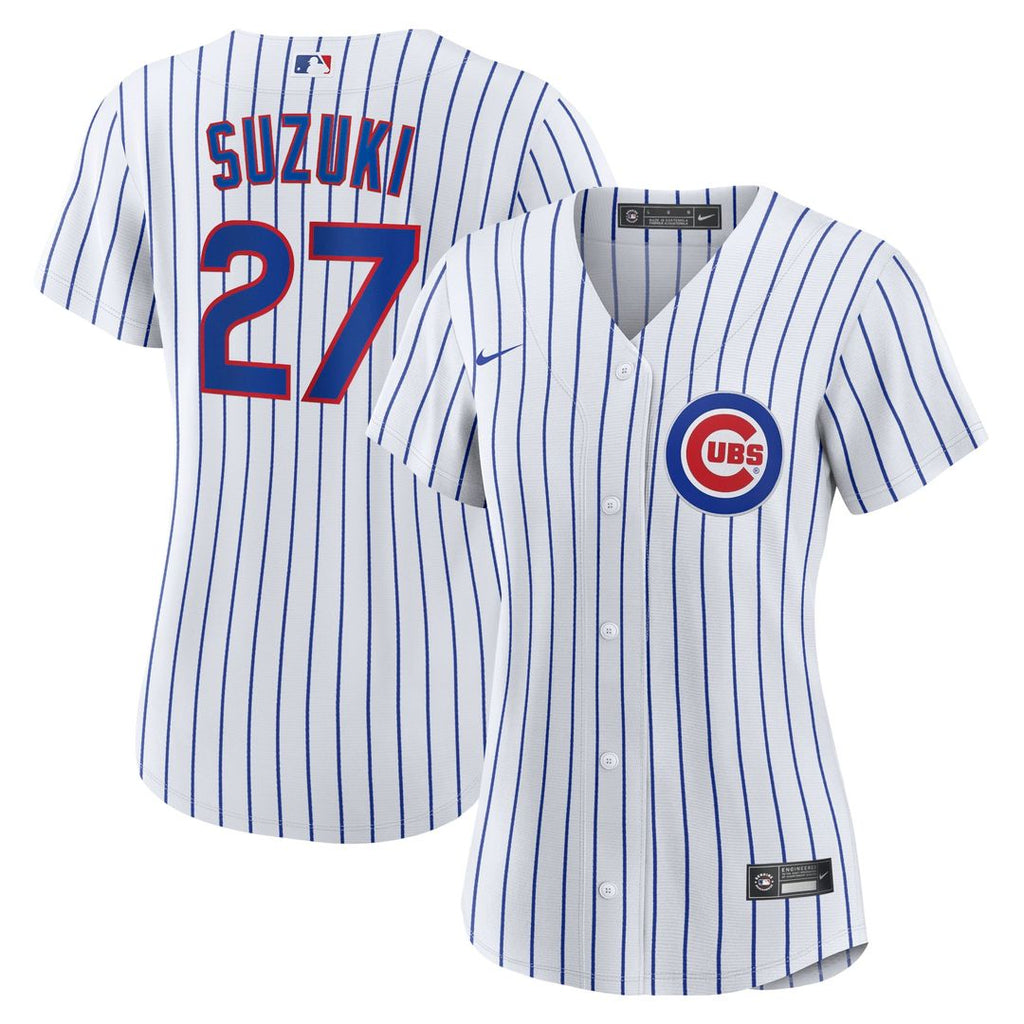 Seiya Suzuki Chicago Cubs Women's Home Jersey - White