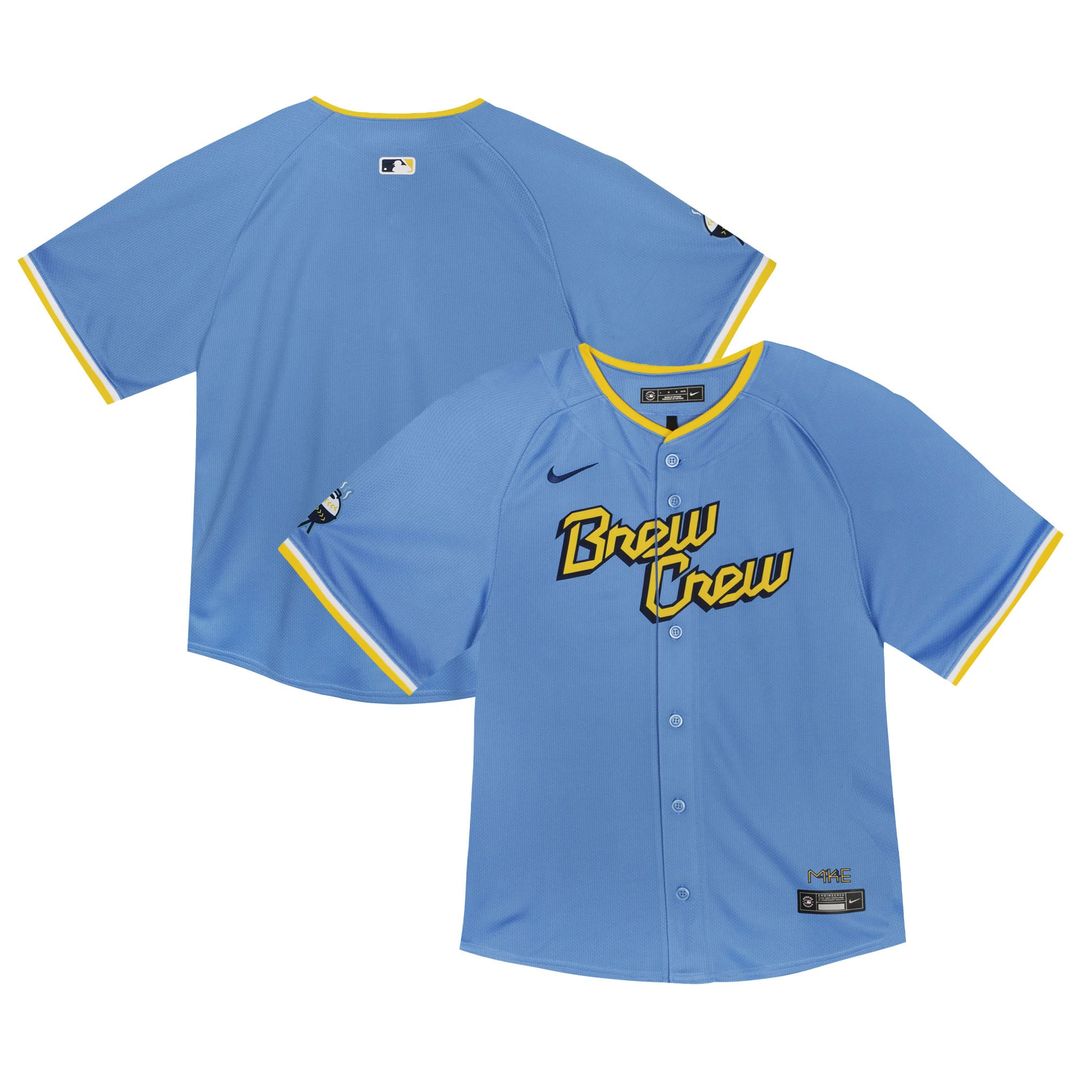 Milwaukee Brewers Toddler Team Jersey - Blue