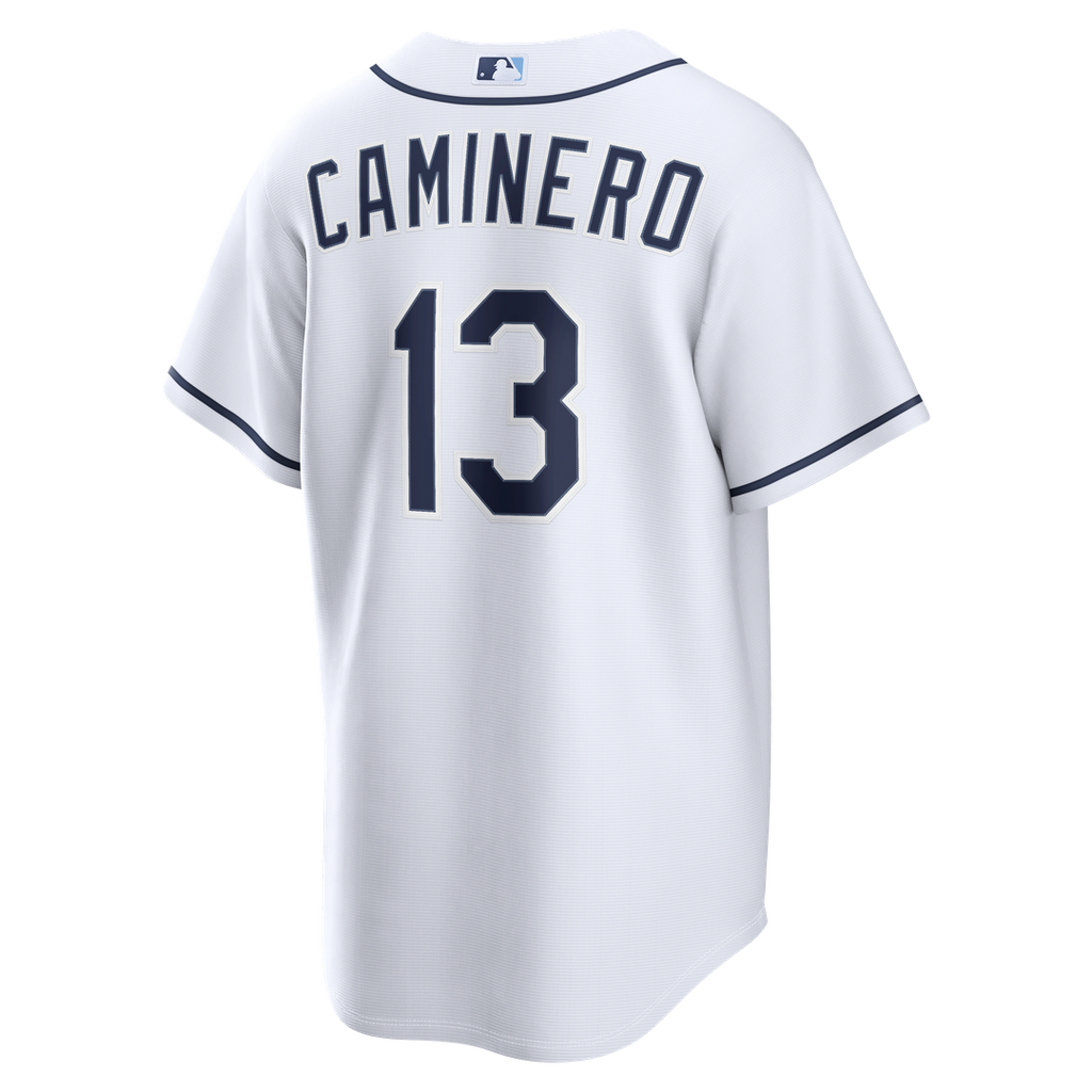 Junior Caminero Tampa Bay Rays Home Jersey - White