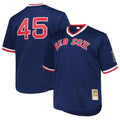 Pedro Martinez Boston Red Sox 1999 Mesh Pullover Jersey - Navy