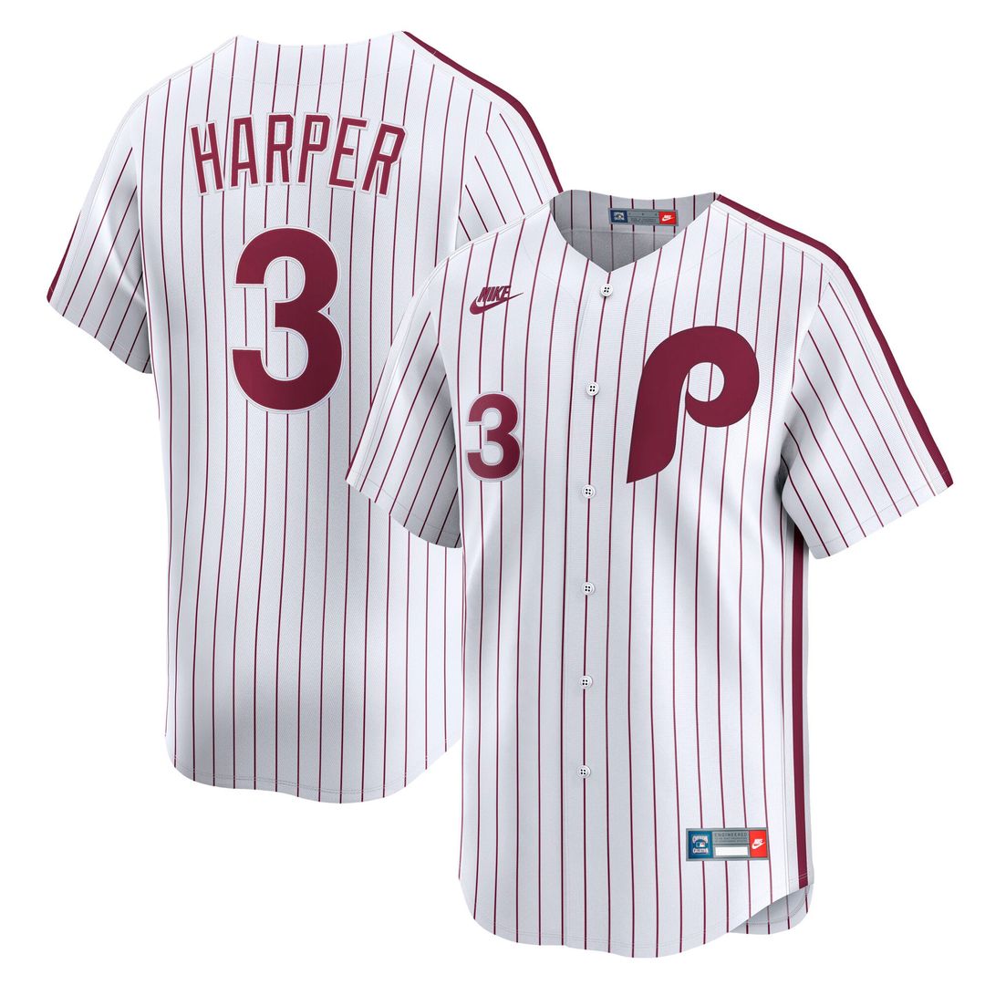 Bryce Harper Philadelphia Phillies Jersey - White