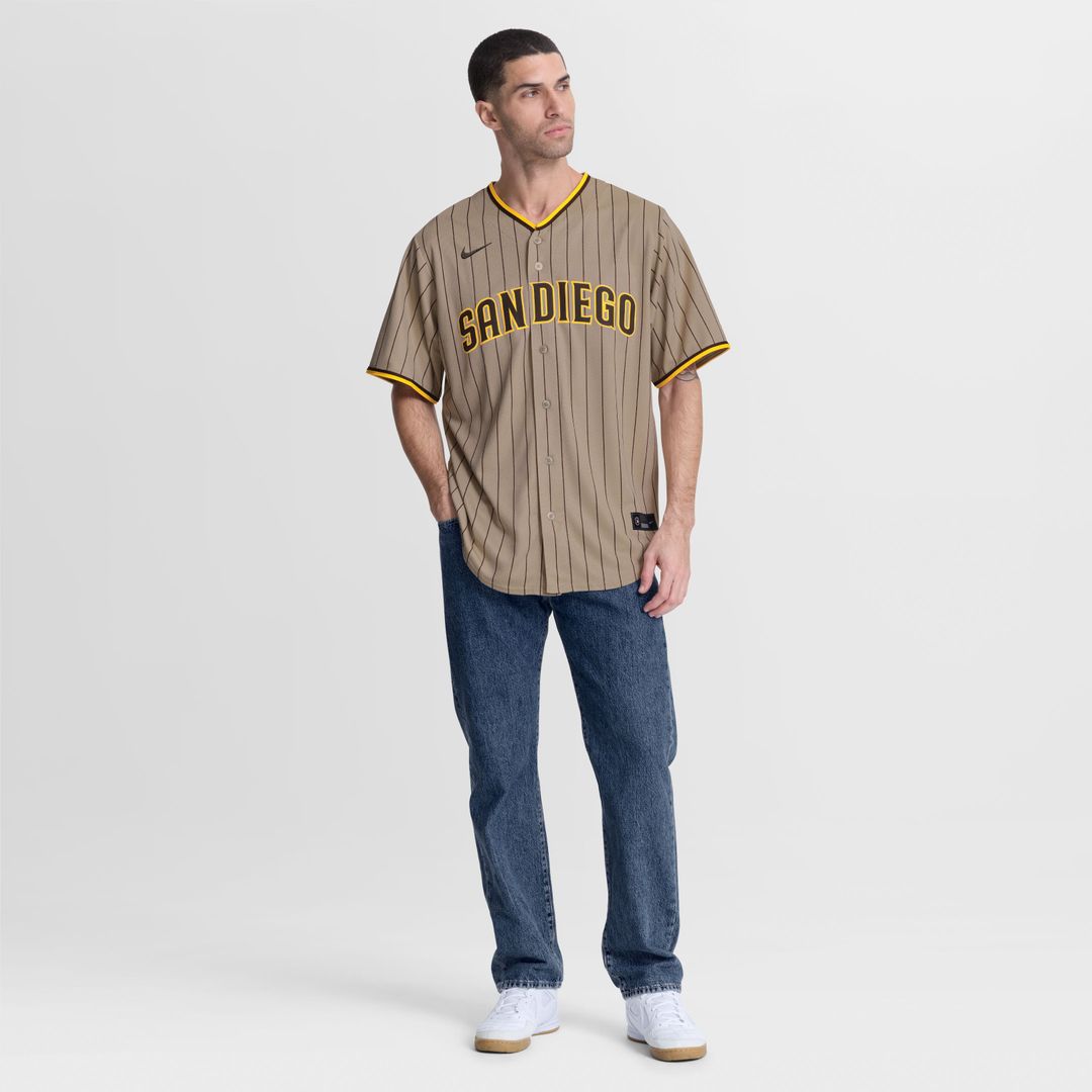 Jackson Merrill San Diego Padres Road Jersey - Brown