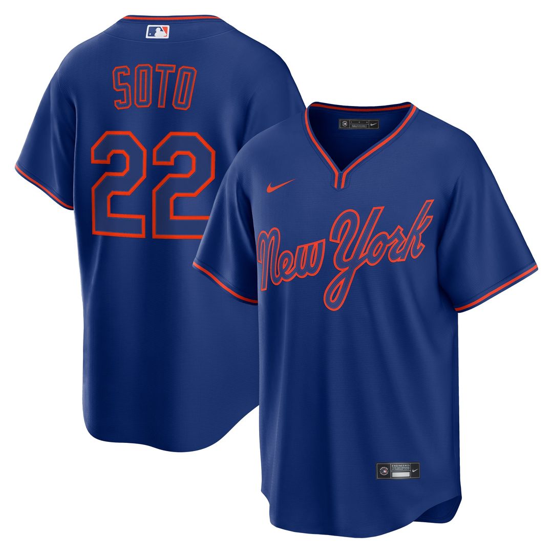 Juan Soto New York Mets Alternate Replica Player Jersey - Royal