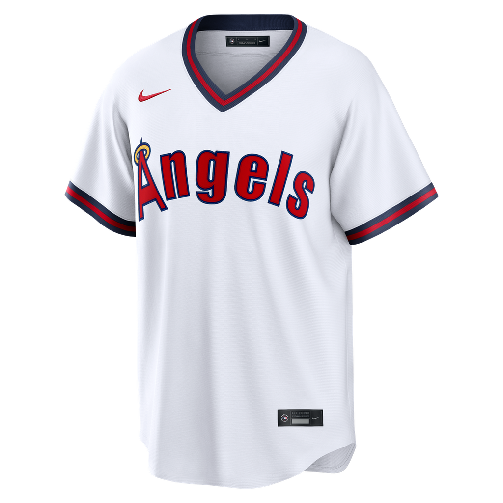 Mike Trout Los Angeles Angels Road Jersey - Gray
