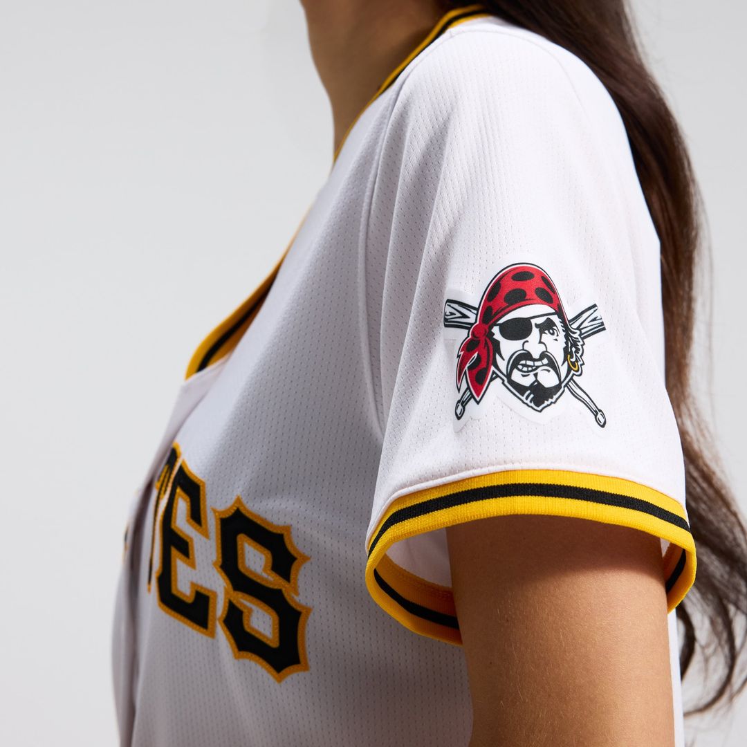 Pittsburgh Pirates Women's Home Jersey - White