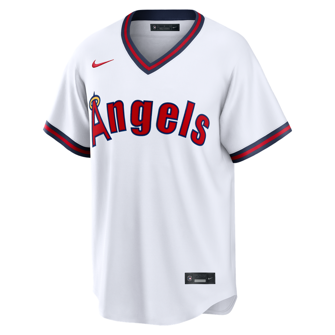 Logan O'Hoppe Los Angeles Angels Alternate Jersey - White