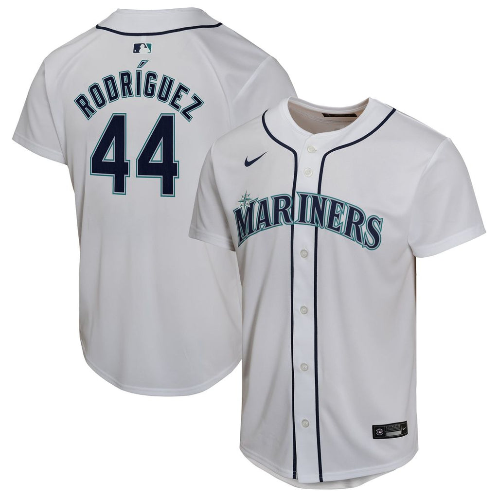 Julio Rodríguez Seattle Mariners Youth Home Jersey - White