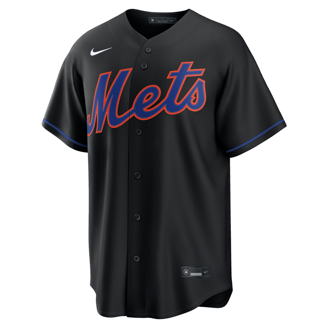Francisco Lindor New York Mets Alternate Jersey - Black