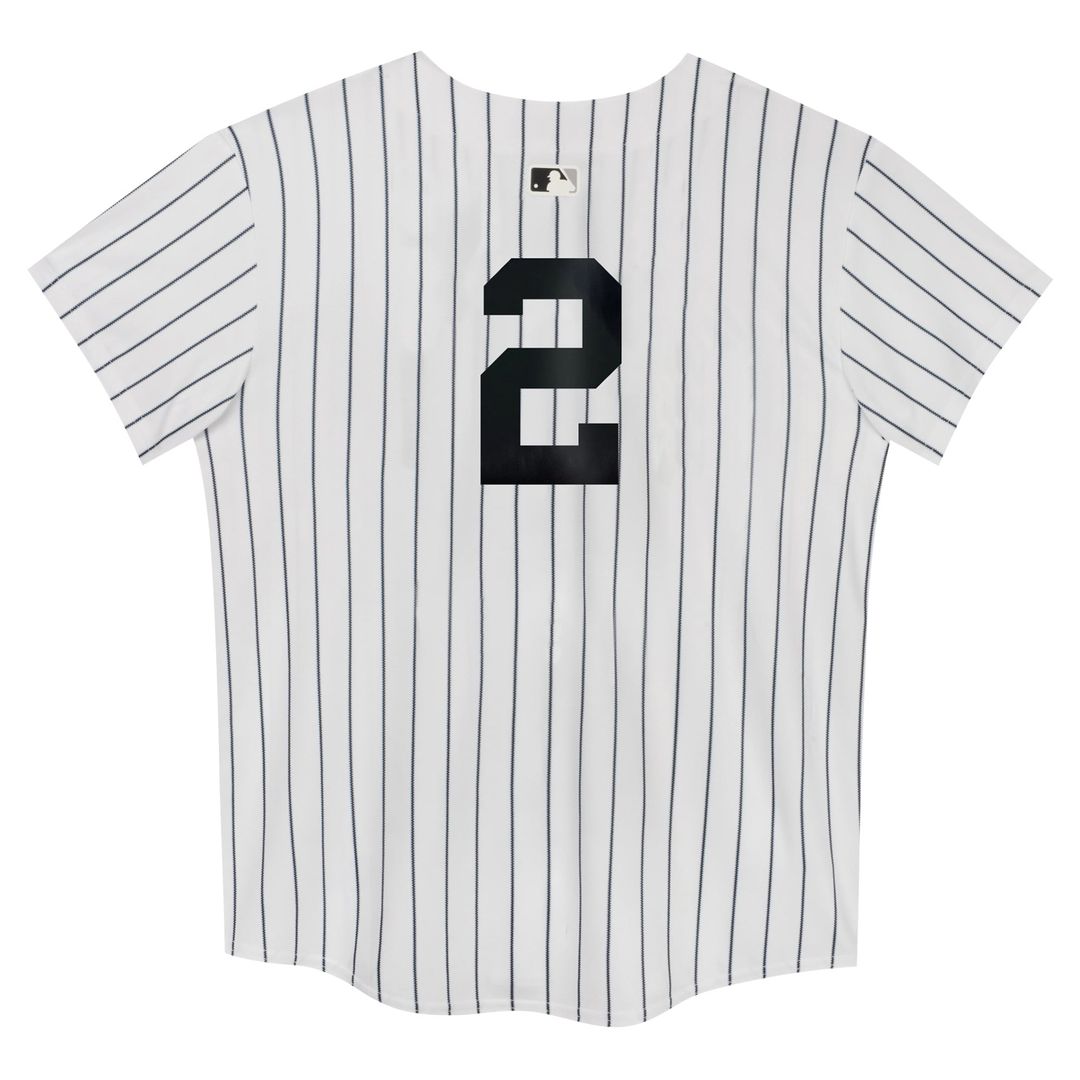 Derek Jeter New York Yankees Preschool Home Jersey - White