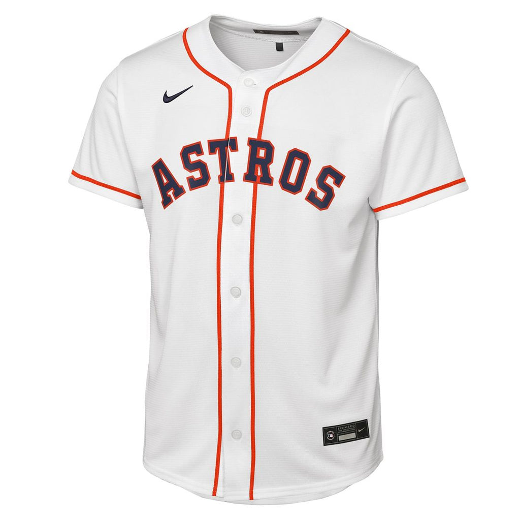 Jose Altuve Houston Astros Youth Home Jersey - White