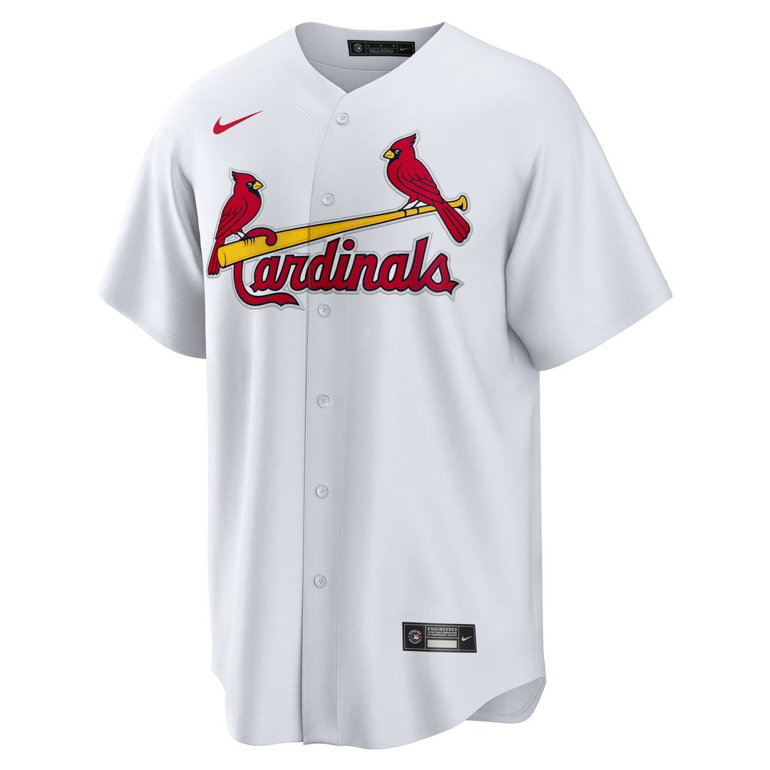St. Louis Cardinals #1 Groom Home Jersey - White