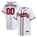 Atlanta Braves Home Stadium Custom Jersey - White