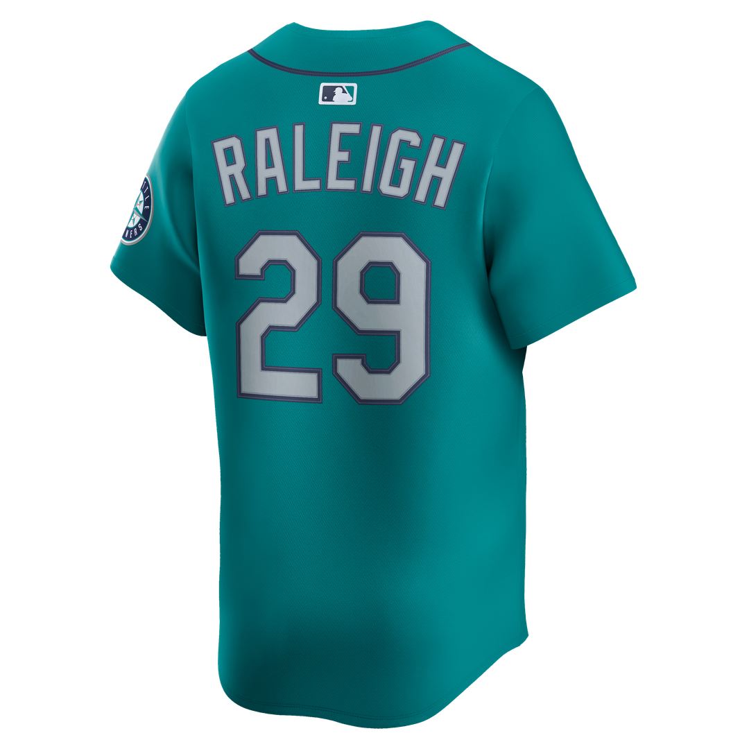 Cal Raleigh Seattle Mariners Home Jersey - White