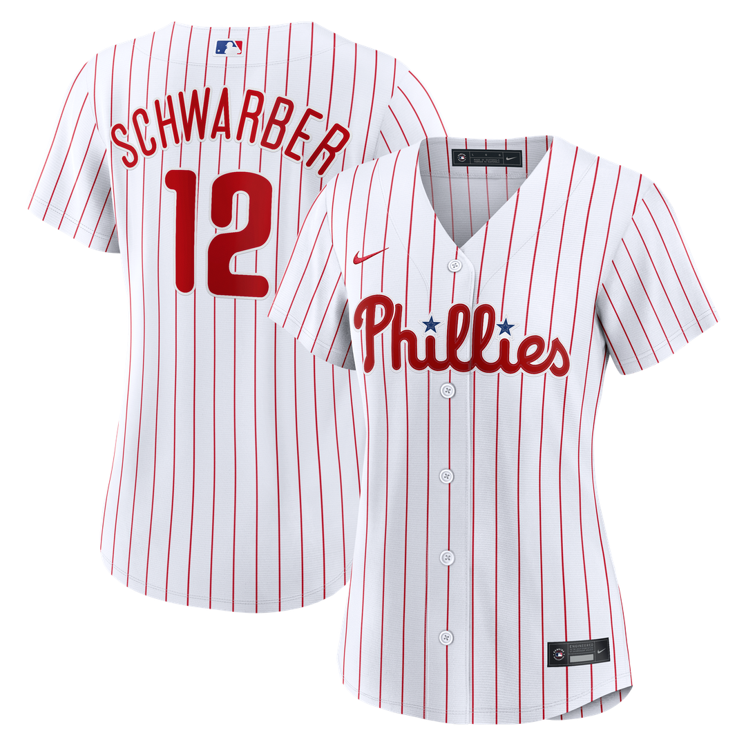 Kyle Schwarber Philadelphia Phillies Women's Home Jersey - White