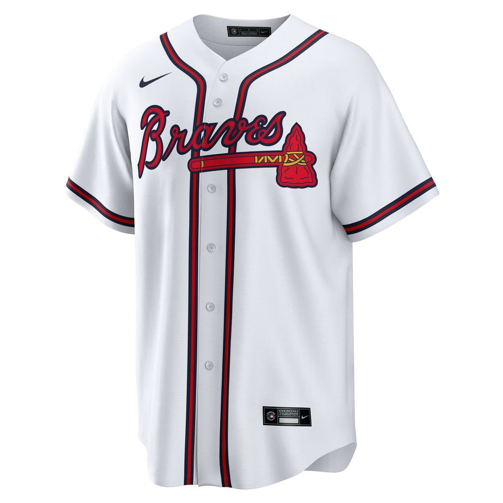 Spencer Schwellenbach Atlanta Braves Home Jersey - White