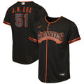 Jung Hoo Lee San Francisco Giants Youth Alternate 2 Jersey - Black