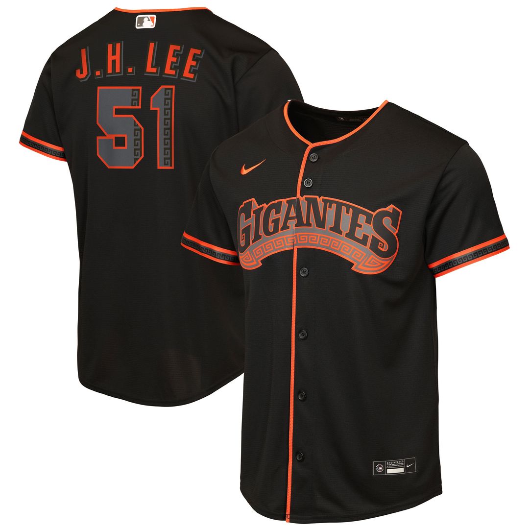 Jung Hoo Lee San Francisco Giants Youth Alternate Jersey - Orange