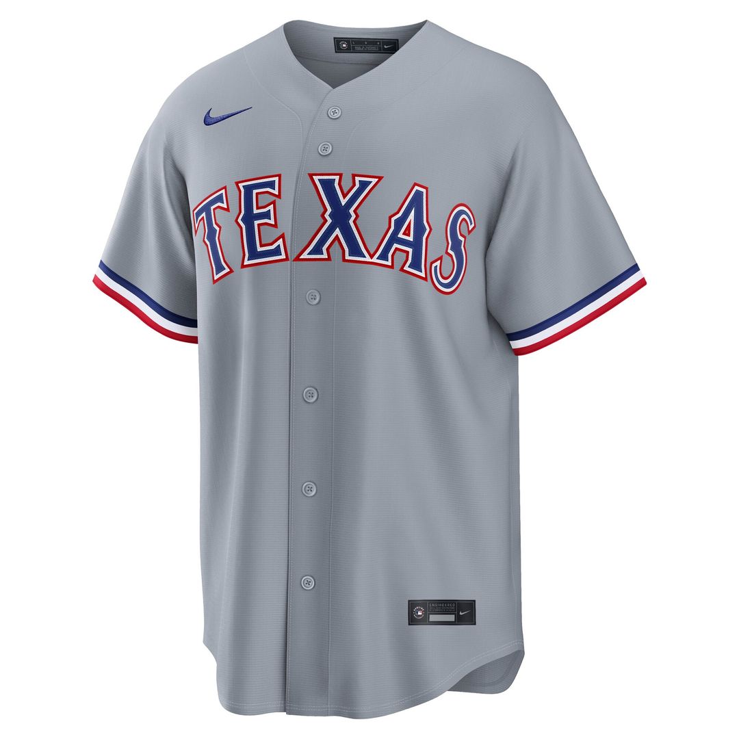 Corey Seager Texas Rangers Road Jersey - Gray