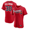 Drake Baldwin Atlanta Braves Awards Jersey - Red