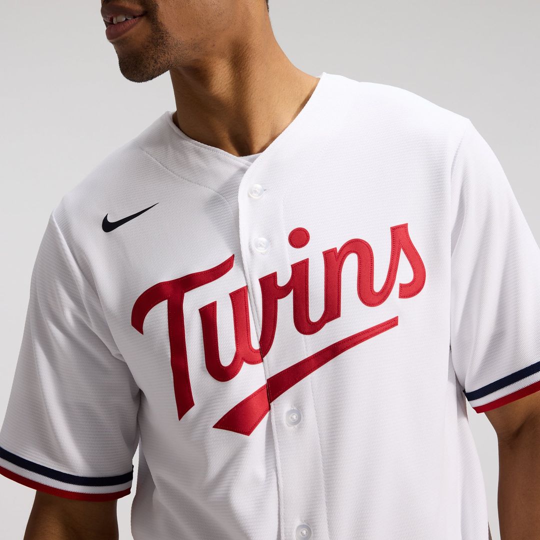 Minnesota Twins Home Replica Team Jersey - White
