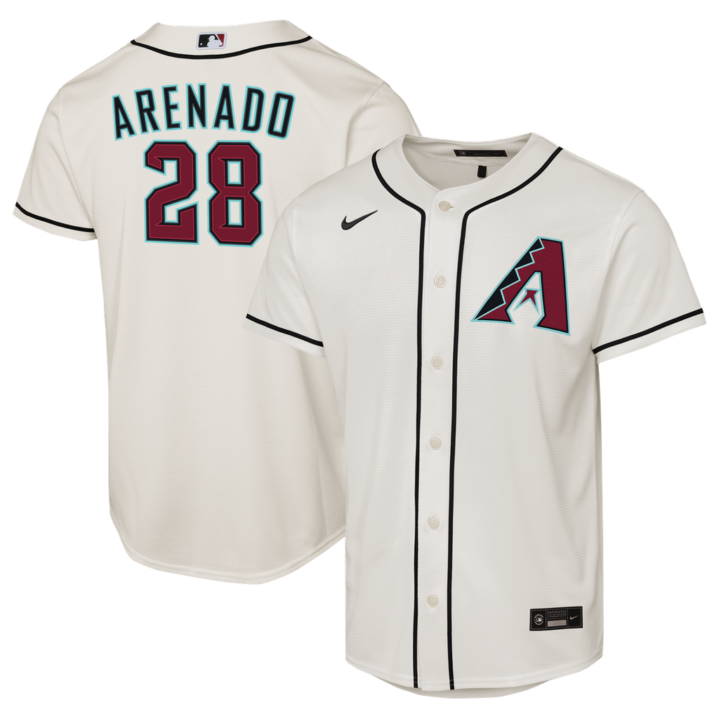Nolan Arenado Arizona Diamondbacks Youth Home Jersey - White