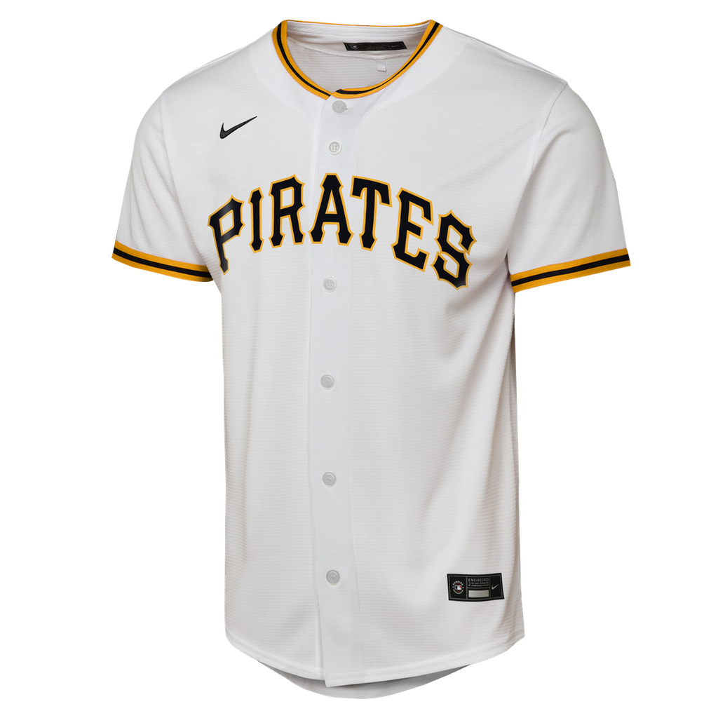Konnor Griffin Pittsburgh Pirates Youth Home Jersey - White
