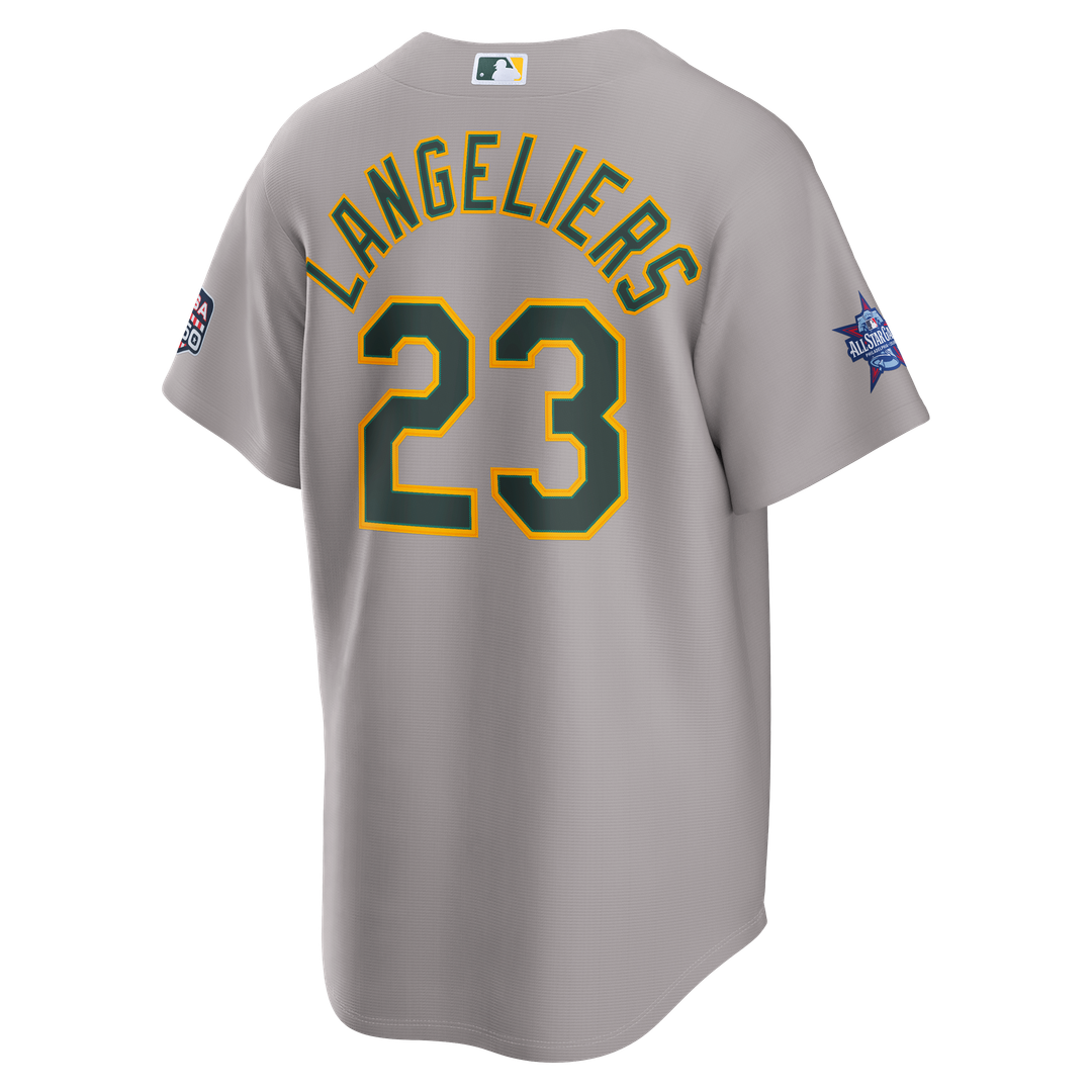 2026 All-Star Game Athletics Shea Langeliers Gray Jersey