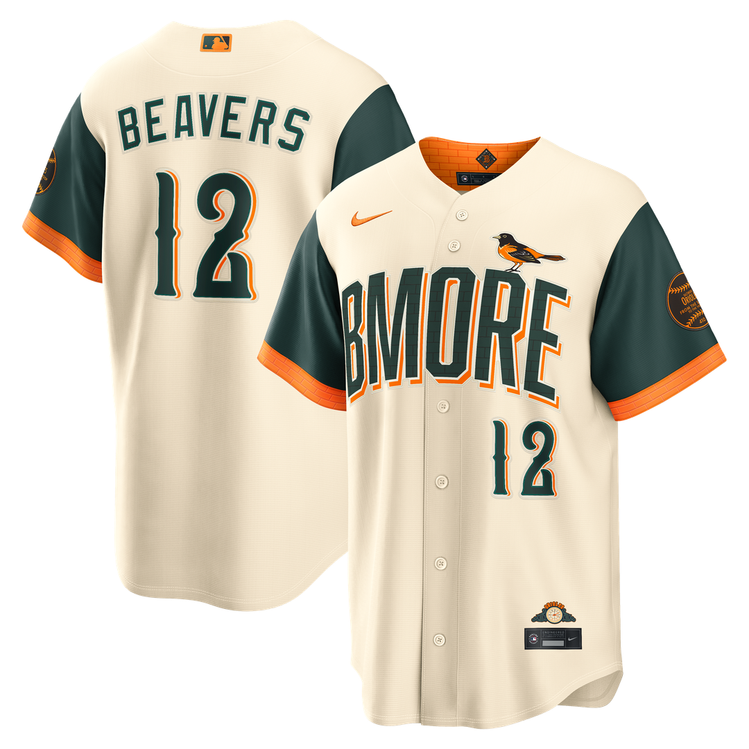 Dylan Beavers Baltimore Orioles 2026 Jersey - Cream