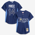 David Price Tampa Bay Rays Authentic Jersey - Blue