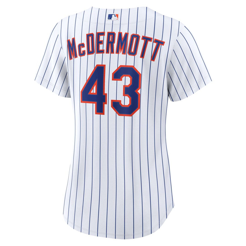 Chayce McDermott New York Mets Women's Home Jersey - White