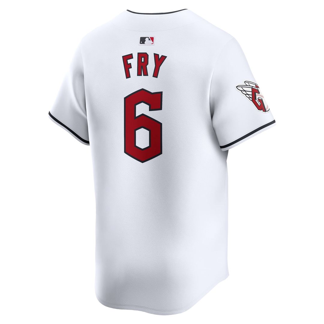 David Fry Cleveland Guardians Home Jersey - White