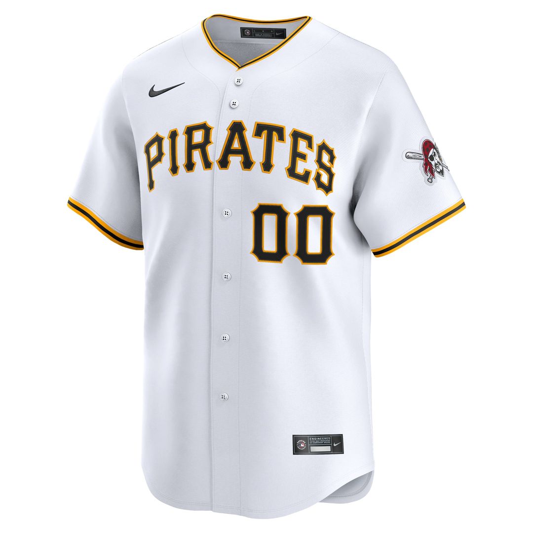 Pittsburgh Pirates Home Limited Custom Jersey - White