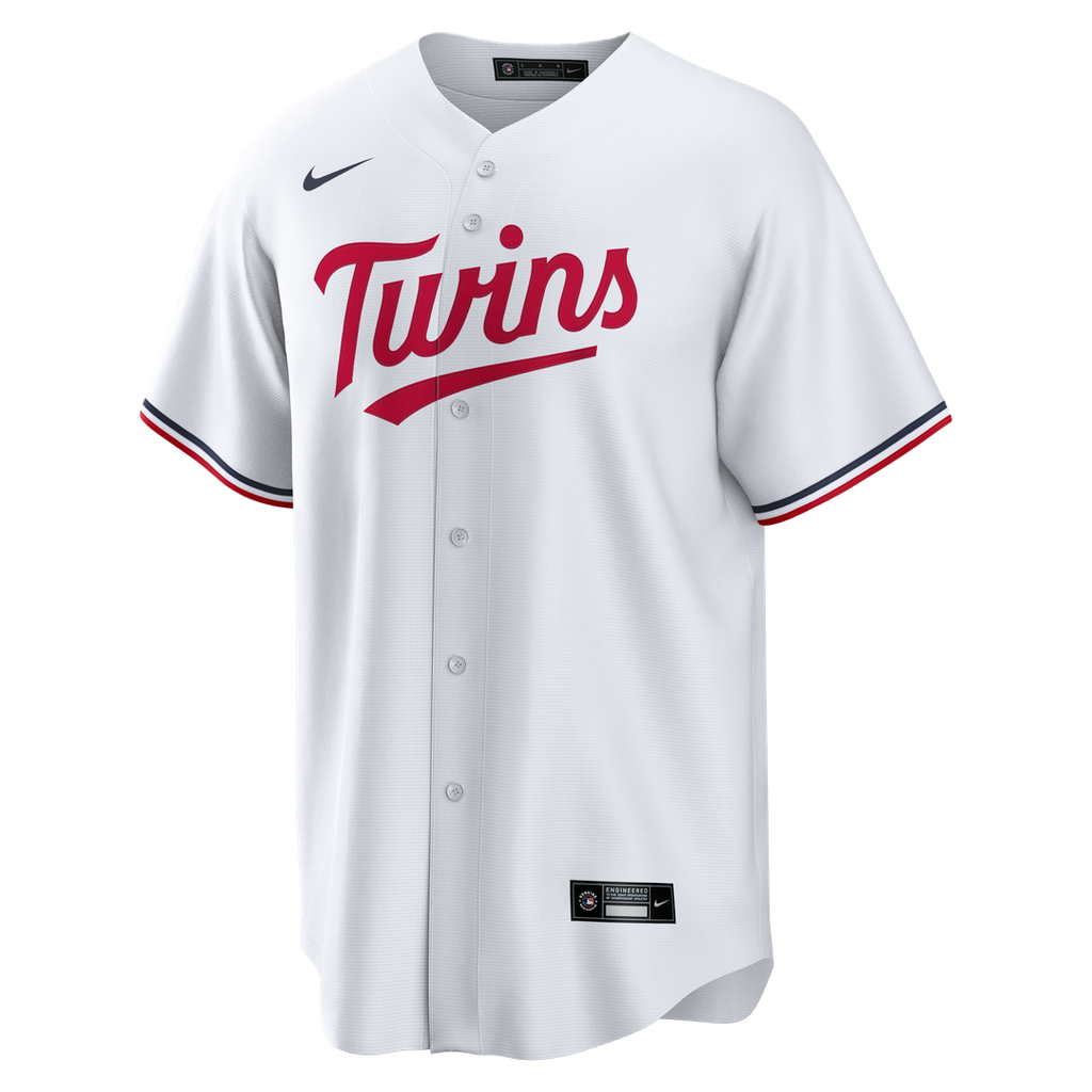 A.J. Minter Minnesota Twins Home Jersey - White