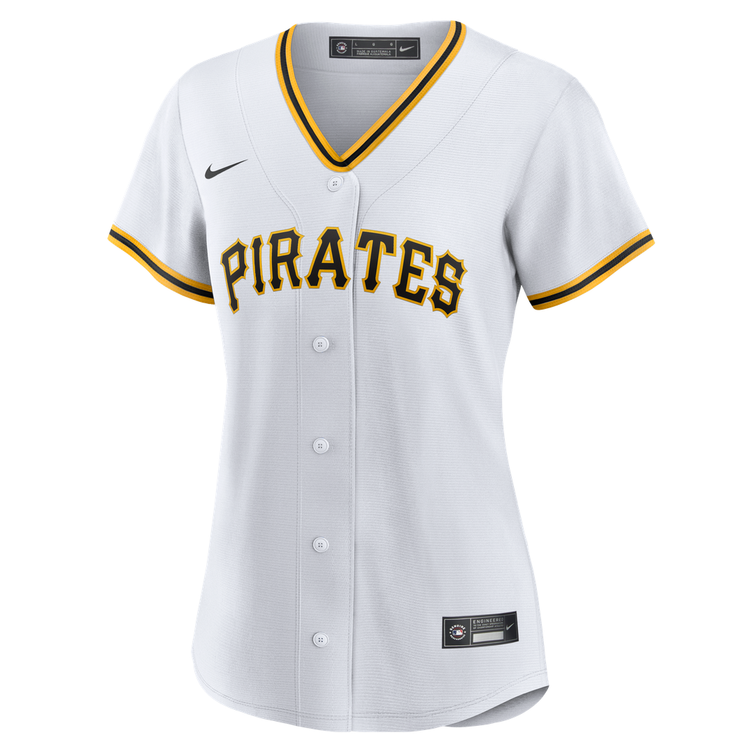 Konnor Griffin Pittsburgh Pirates Women's Home Jersey - White