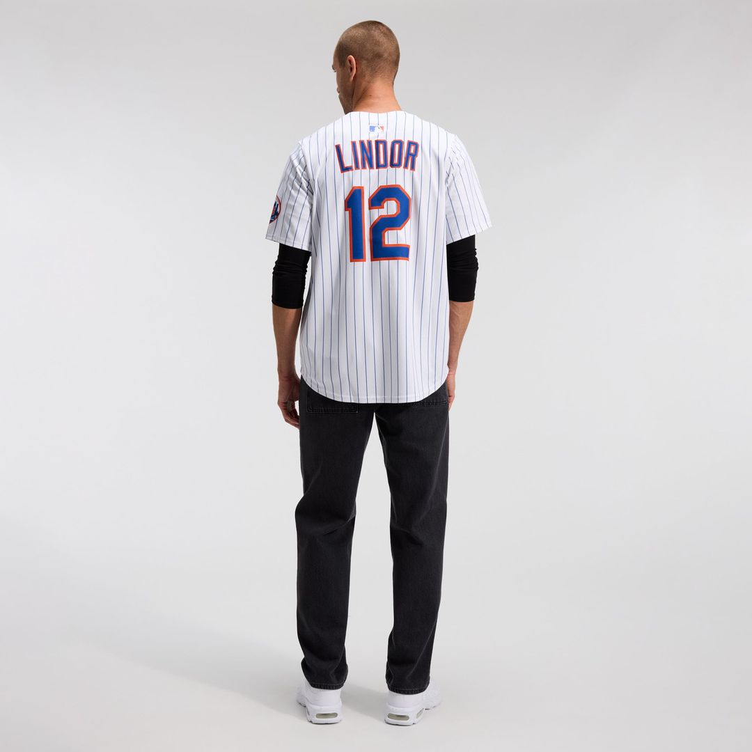 Francisco Lindor New York Mets Road Jersey - Gray