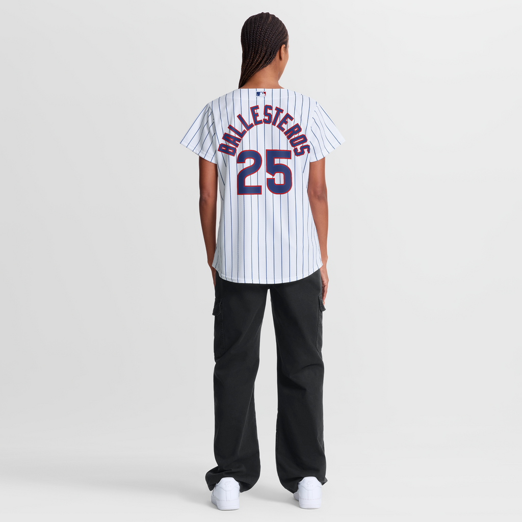 Moisés Ballesteros Chicago Cubs Women's Home Jersey - White