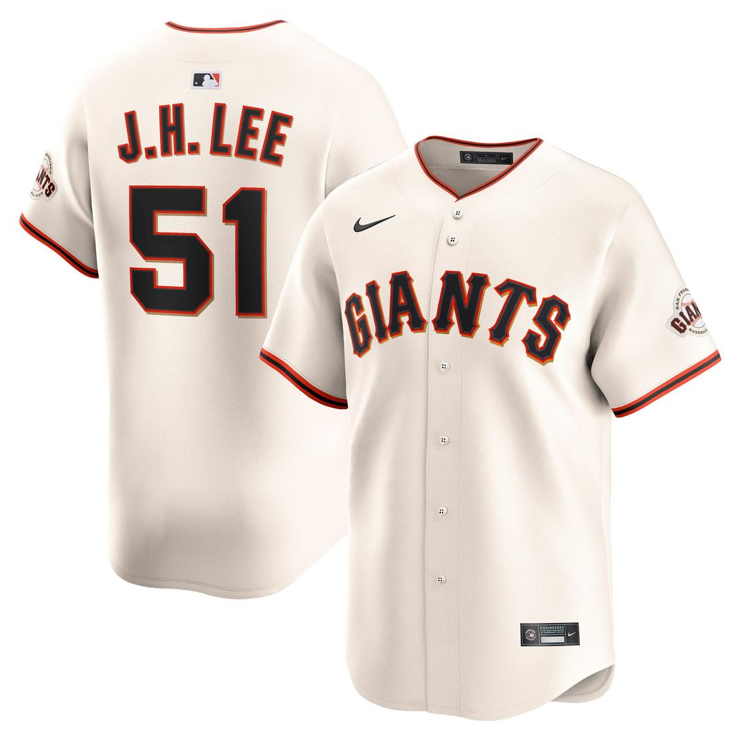 Jung Hoo Lee San Francisco Giants Alternate Jersey - Black