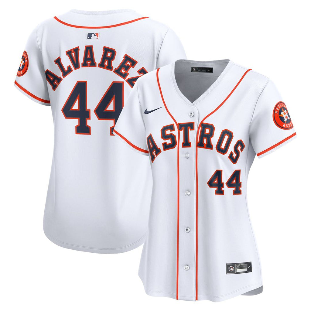 Yordan Alvarez Houston Astros Women's Home Jersey - White