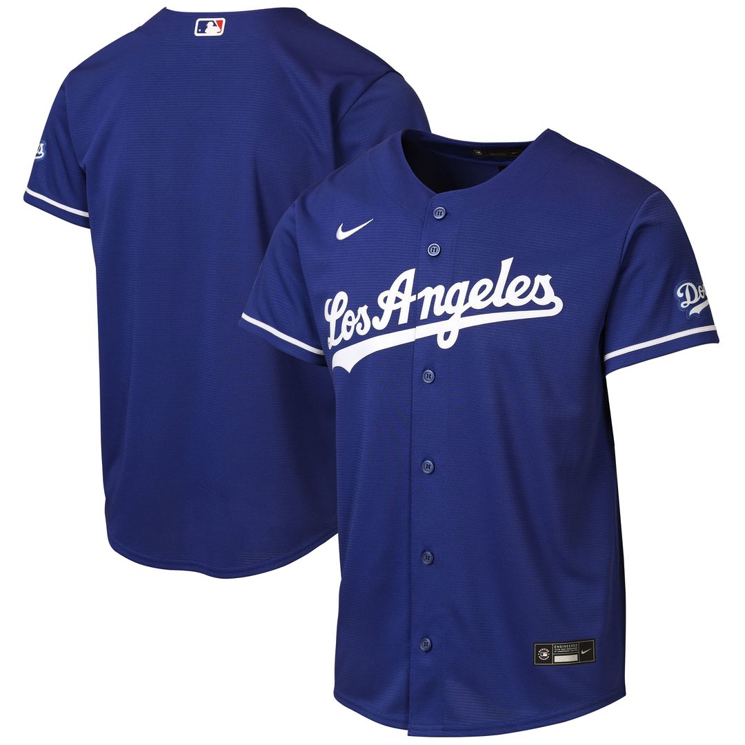Los Angeles Dodgers Youth Home Jersey - White