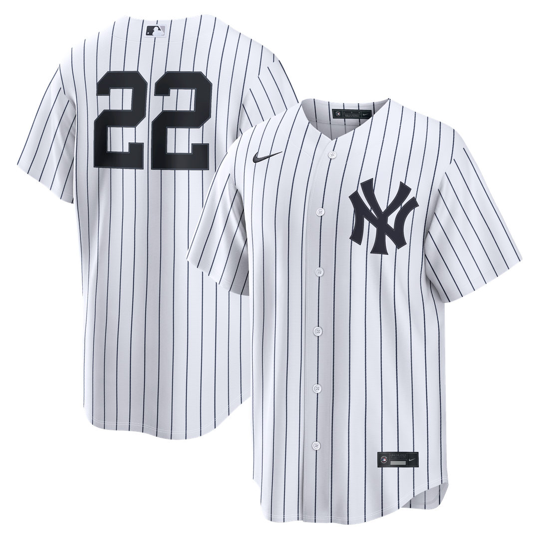 Ben Rice New York Yankees Home Jersey - White