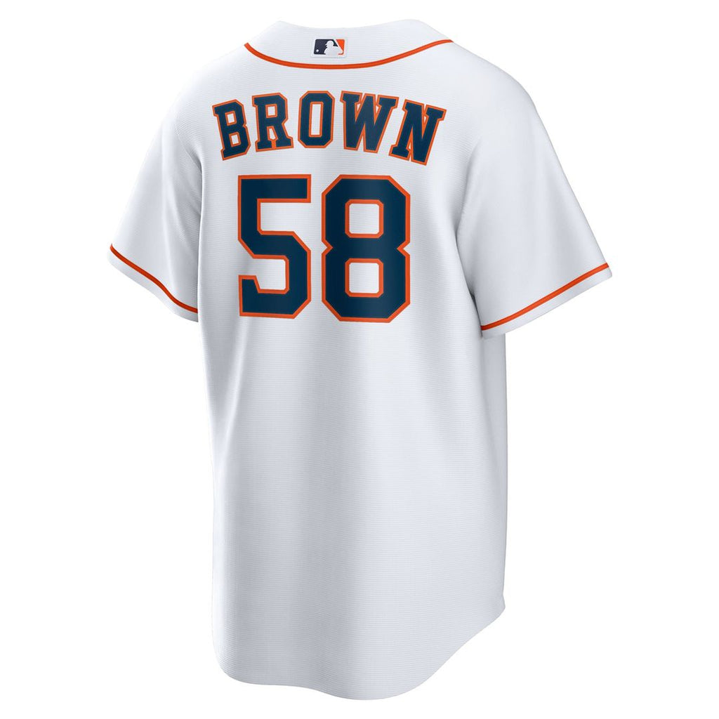 Hunter Brown Houston Astros Home Jersey - White