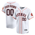 Houston Astros Home Limited Custom Jersey - White