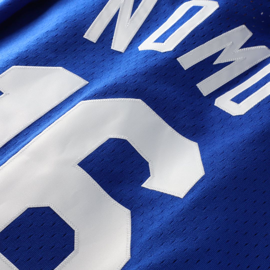 Hideo Nomo Los Angeles Dodgers Big & Tall Mesh Jersey - Royal