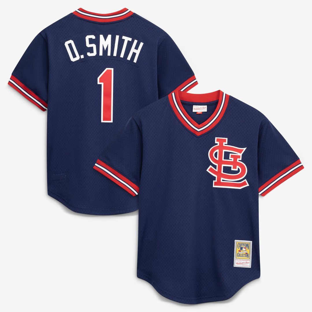 Ozzie Smith St. Louis Cardinals Authentic Jersey - Scarlet