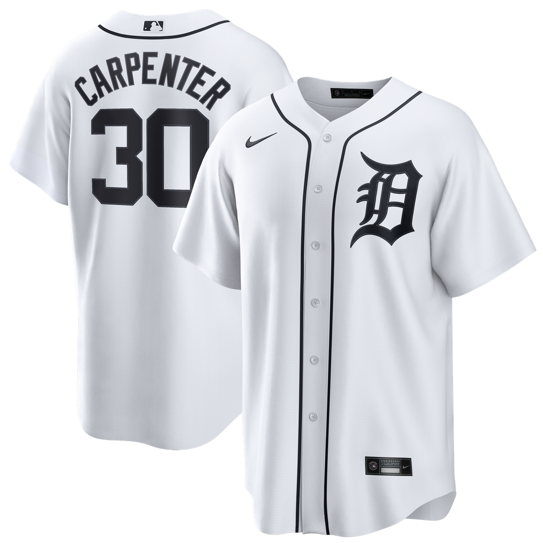 Kerry Carpenter Detroit Tigers Home Jersey - White
