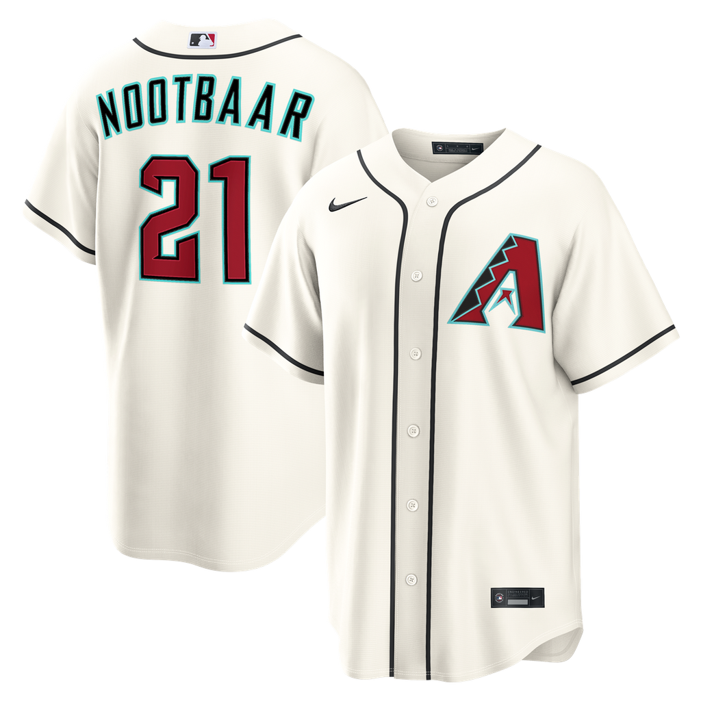 Lars Nootbaar Arizona Diamondbacks Home Jersey - Cream