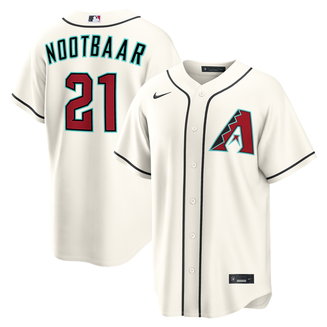 Lars Nootbaar Arizona Diamondbacks Home Jersey - Cream
